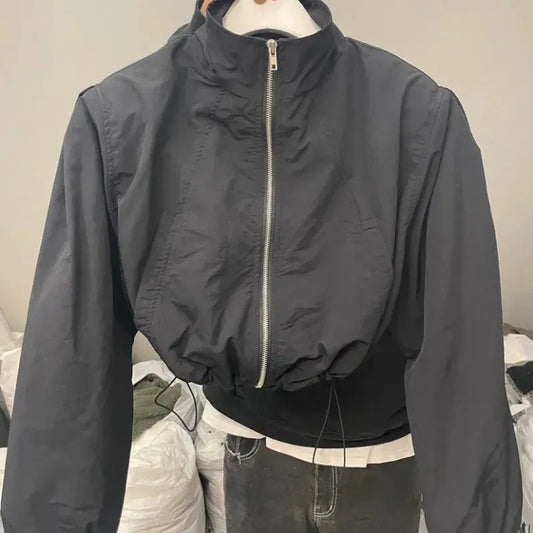 Gorpcore Vintage Cropped Jacket