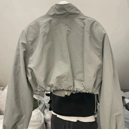 Gorpcore Vintage Cropped Jacket