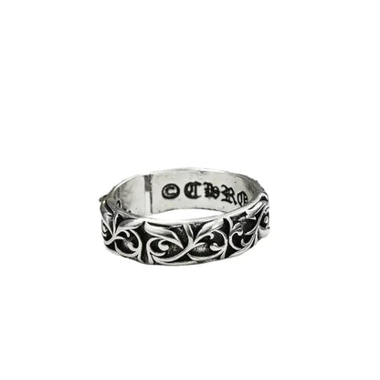 Gothic Design Sterling Silver Ring Hominus Denim