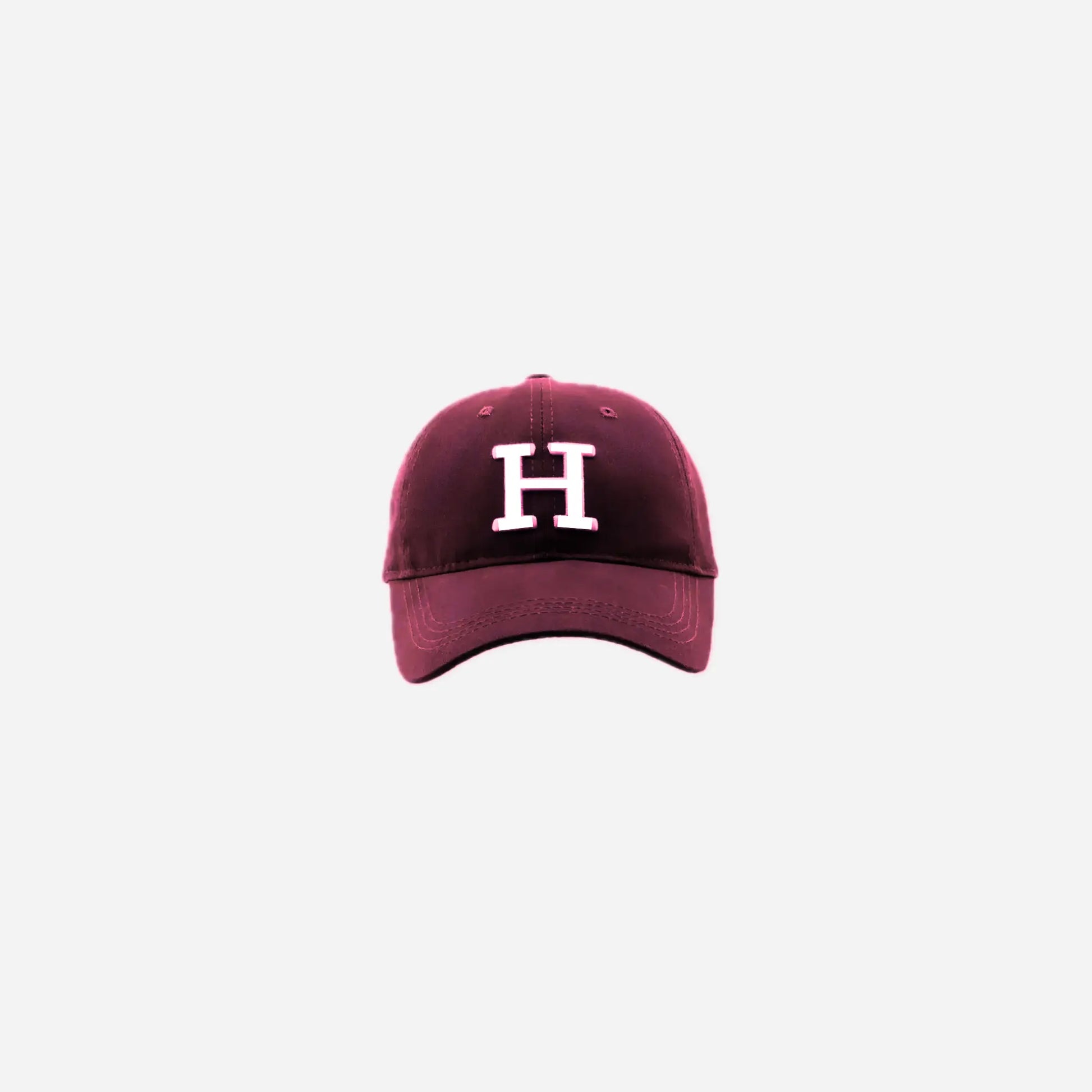 H Letter Embroidered Baseball Cap Hominus Denim