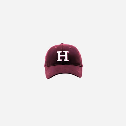 H Letter Embroidered Baseball Cap Hominus Denim
