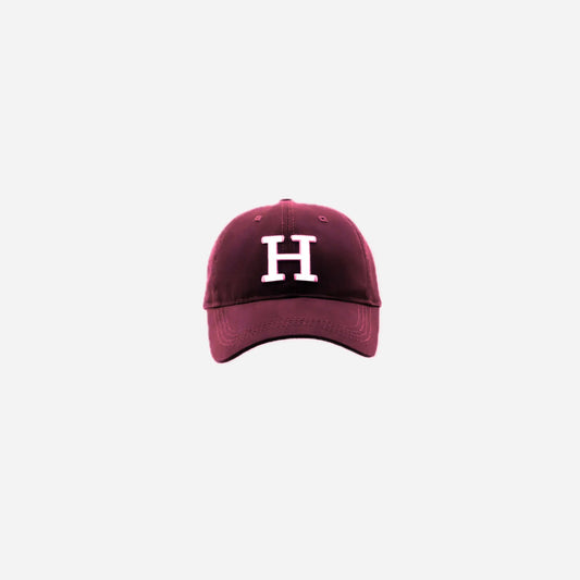 H Letter Embroidered Baseball Cap Hominus Denim