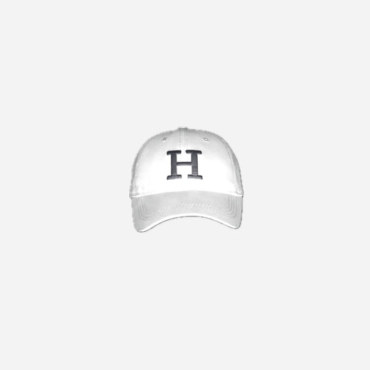 H Letter Embroidered Baseball Cap Hominus Denim