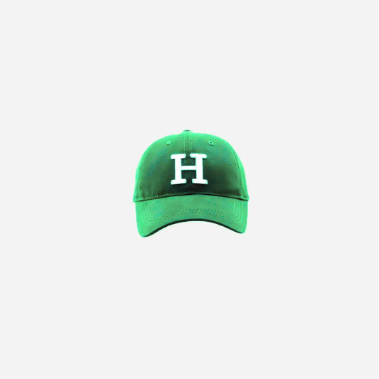 H Letter Embroidered Baseball Cap Hominus Denim