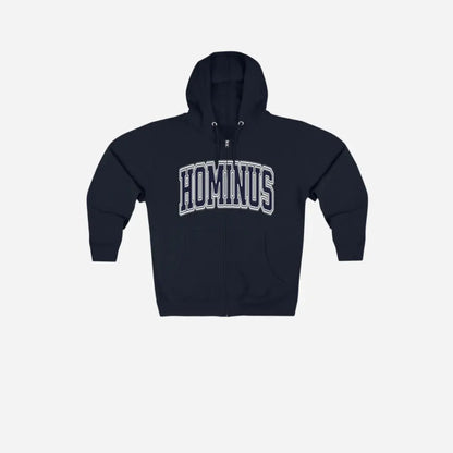Hominus Classical Zip Up Hoodie Printify