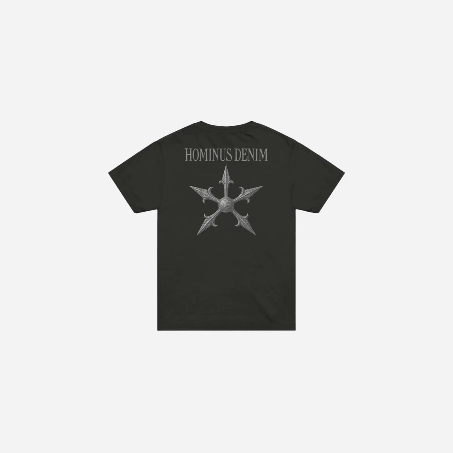 Hominus Denim Gothic Star Logo Tee Hominus Denim