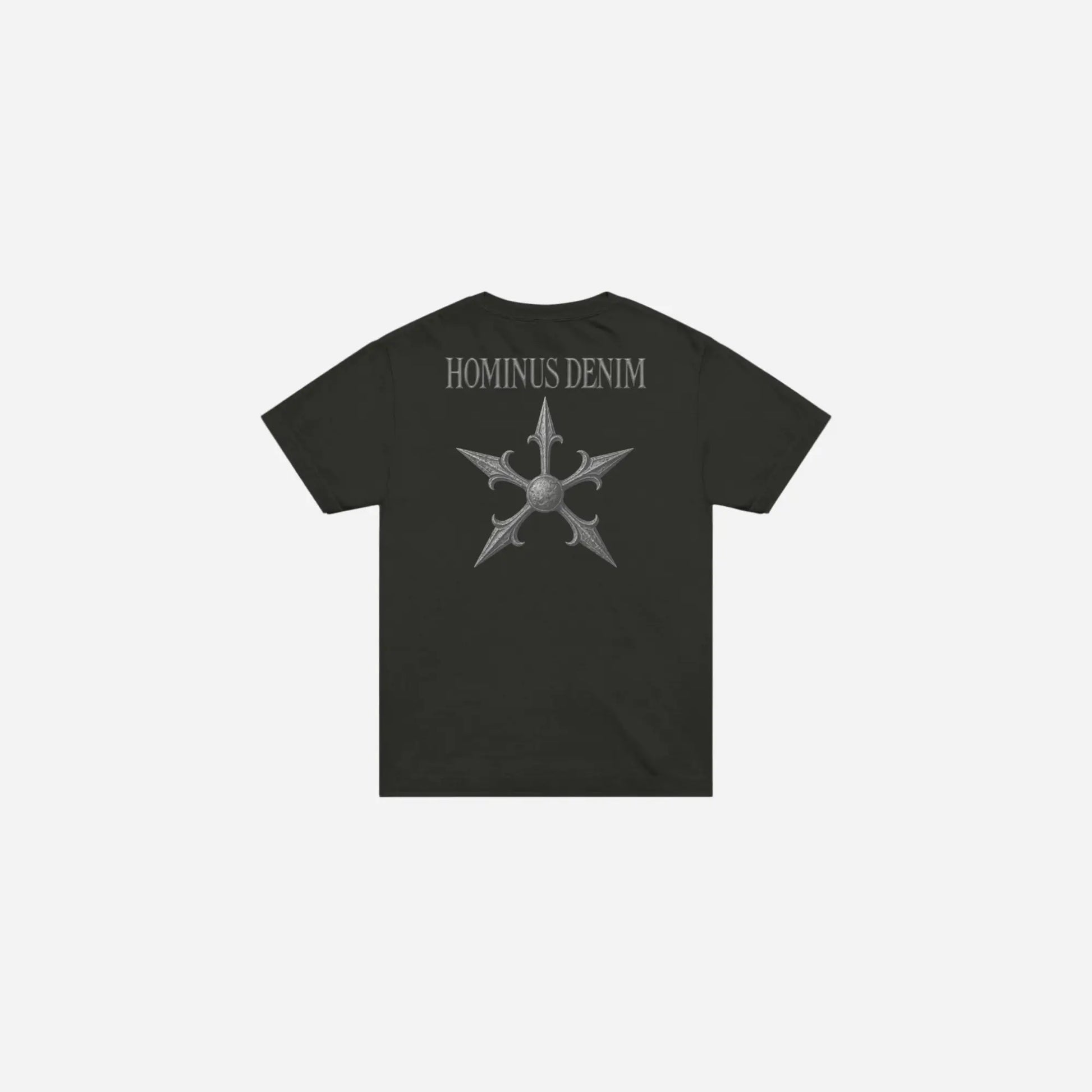 Hominus Denim Gothic Star Logo Tee Hominus Denim