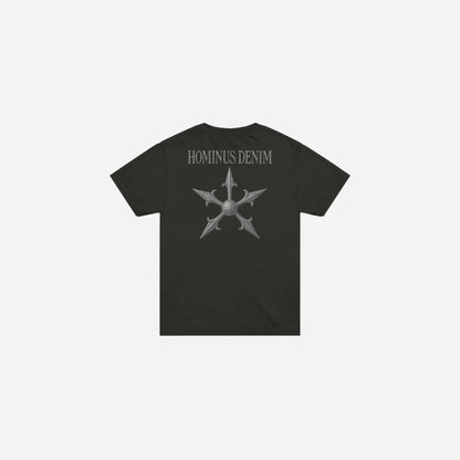Hominus Denim Gothic Star Logo Tee Hominus Denim