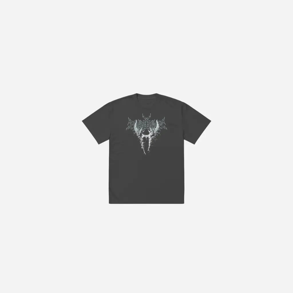 Hominus Oversized Washed Gothic Graphic Tee Hominus Denim