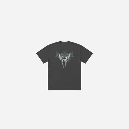 Hominus Oversized Washed Gothic Graphic Tee Hominus Denim