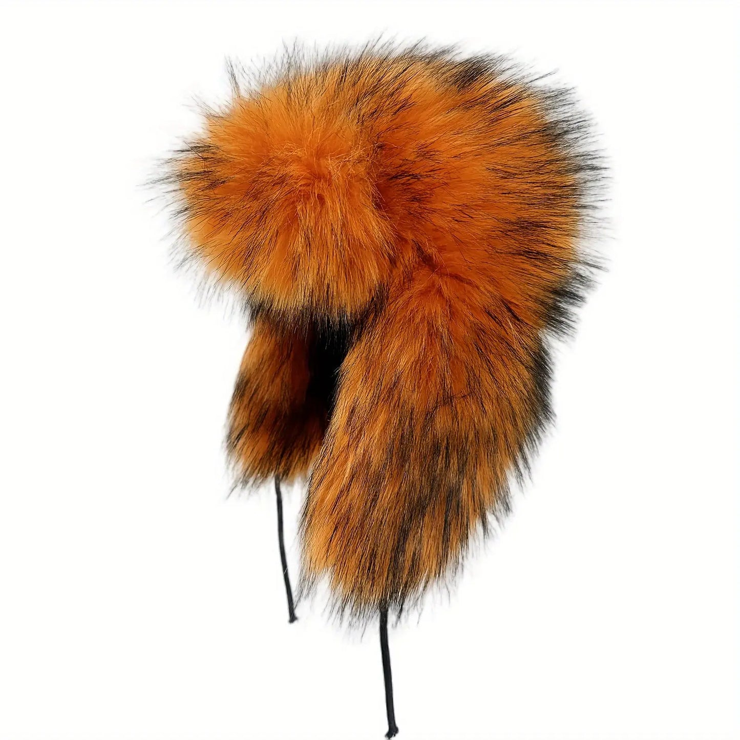 Luxury Faux Fur Pilot Hat with Ear Flaps - Warm, Windproof Winter Cap for Men & Women Hominus Denim