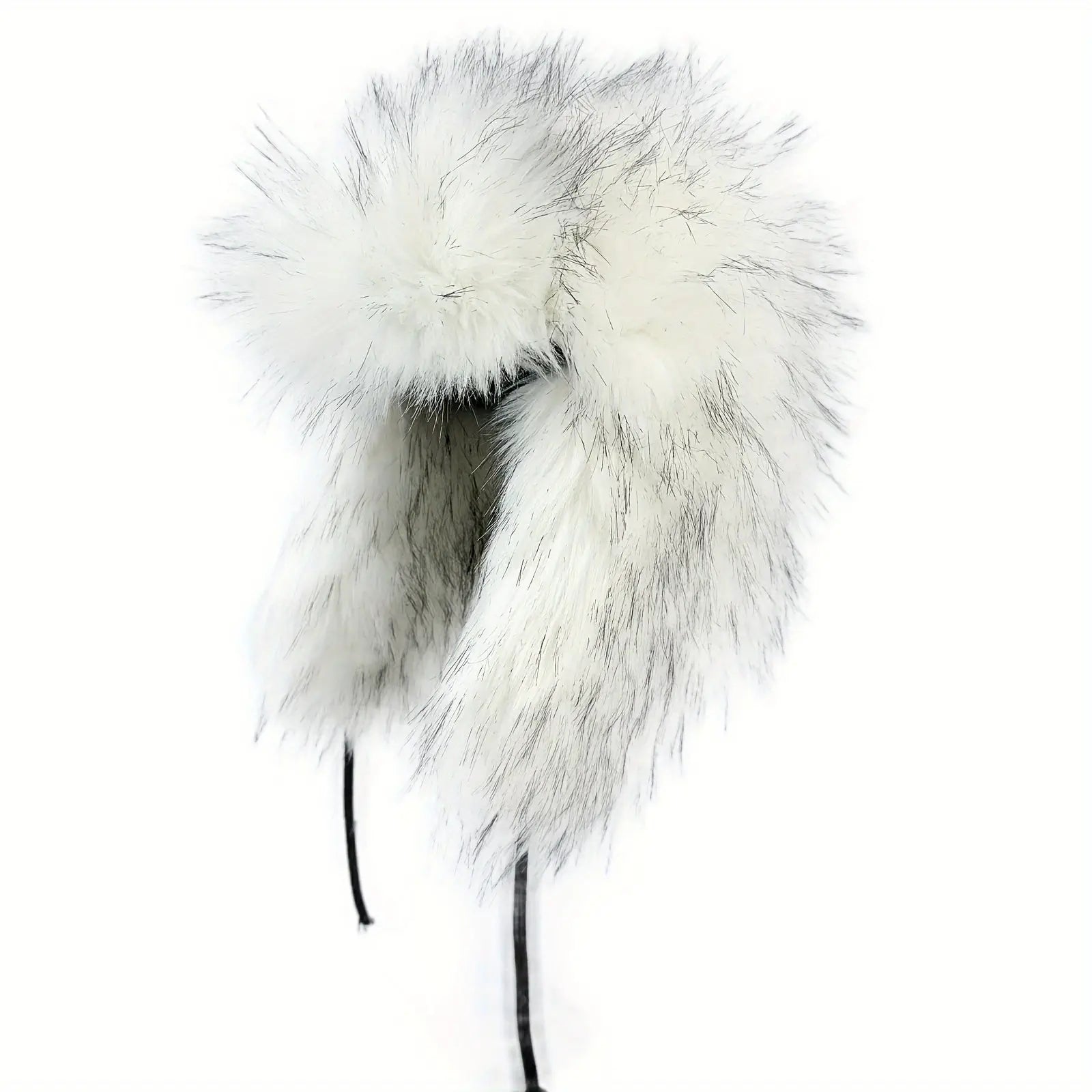 Luxury Faux Fur Pilot Hat with Ear Flaps - Warm, Windproof Winter Cap for Men & Women Hominus Denim