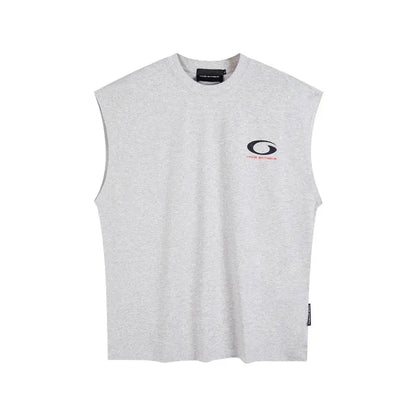 MADE EXTREME Quick-drying Breathable Vest Street Wear Letter Casual Sports Tank Tops Hominus Denim