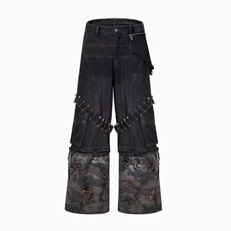 パンツ unsually Lace Camouflage Denim Purple Brand Militaire Buckshot Camo Jeans – Faded Soul