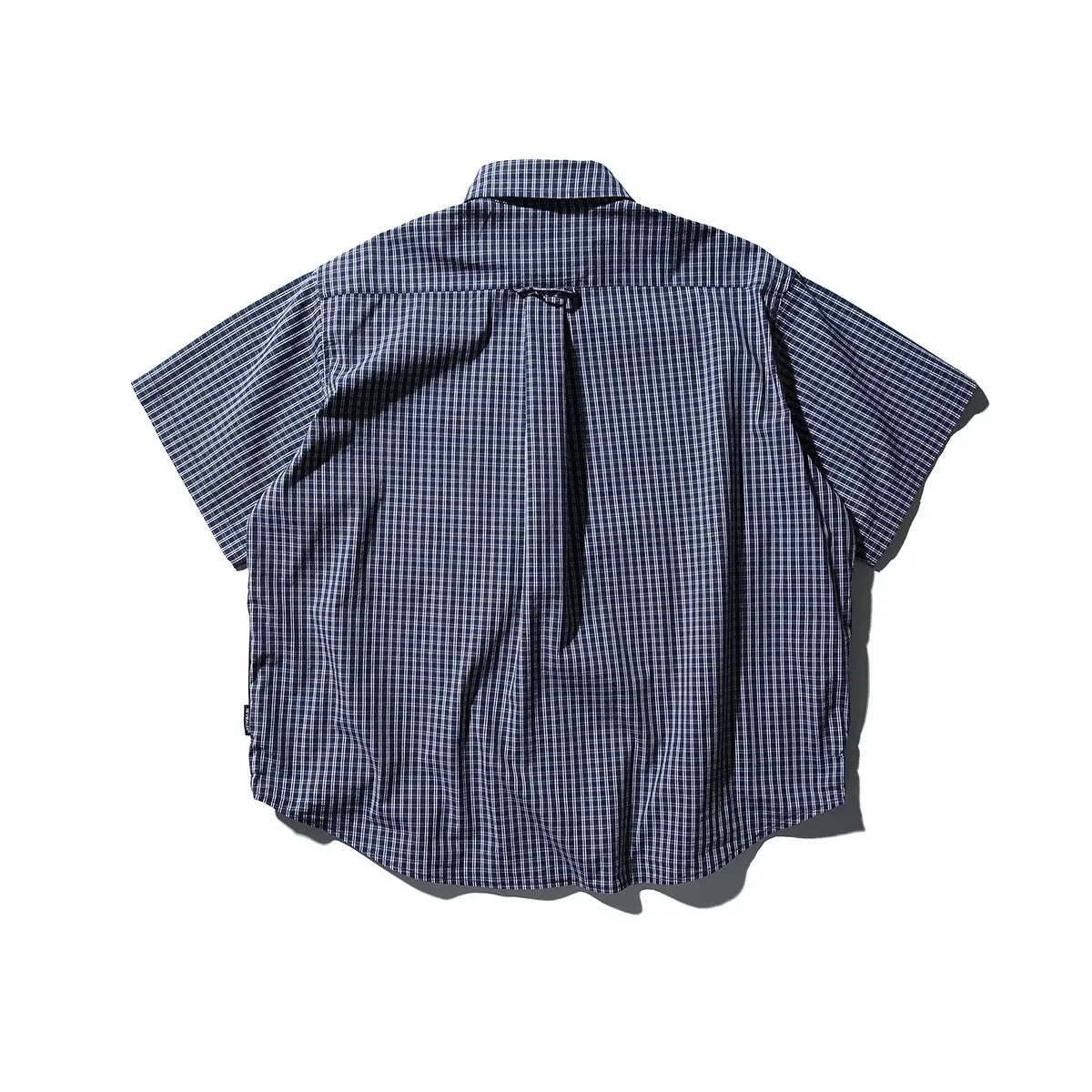 Men Summer Fashion Japan Korean Streetwear Loose Casual Oversize Short Sleeve Plaid Shirts Cityboy Outdoor Cargo Shirts Blouses Hominus Denim