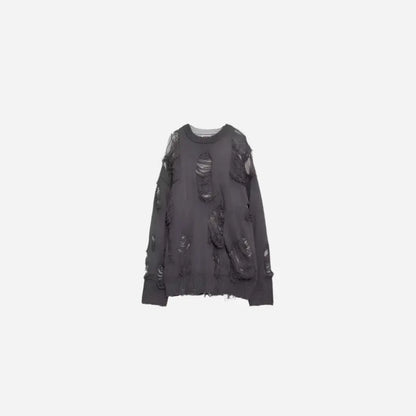Oversize Destroy Vintage Double Knit Hominus Denim