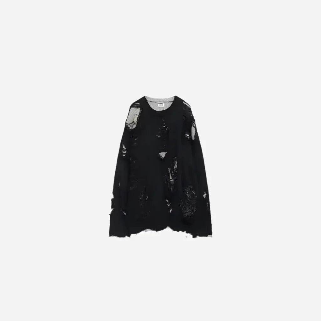 Oversize Destroy Vintage Double Knit Hominus Denim