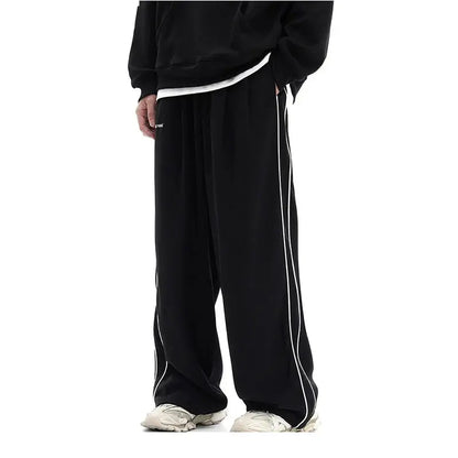 Oversized Baggy Two Stripes Tracksuit Sweatpant