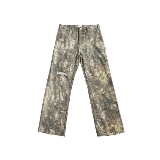 Oversized Camo Wide Leg Cargo Pant Hominus Denim