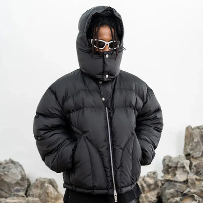 Oversized Hooded Puffer Jacket