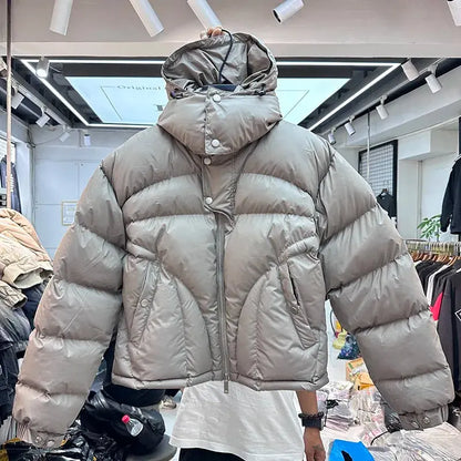 Oversized Hooded Puffer Jacket