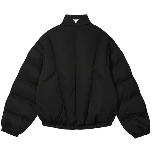Oversized Stand Collar Padded Puffer Jacket