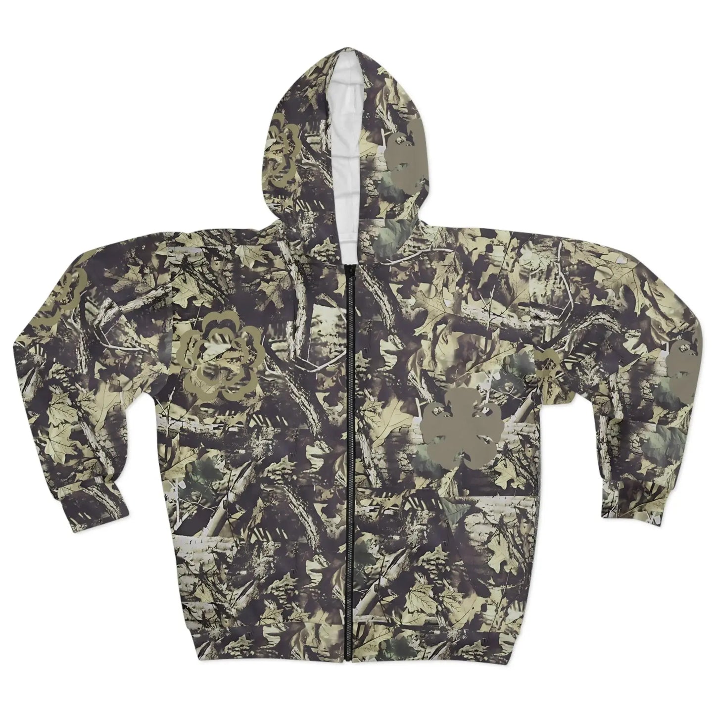 Oversized Y2K Vintage Camouflage Pattern Hoodie Hominus Denim