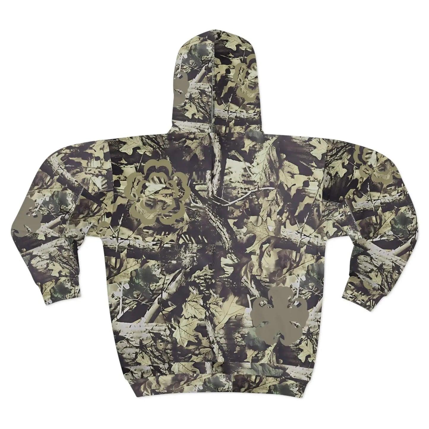 Oversized Y2K Vintage Camouflage Pattern Hoodie Hominus Denim