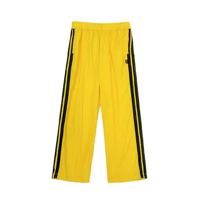 Oversized Y2K Wide Leg Yellow Sweatpant