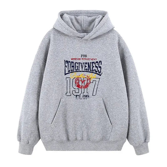 Printed fleece hoodie Hominus Denim