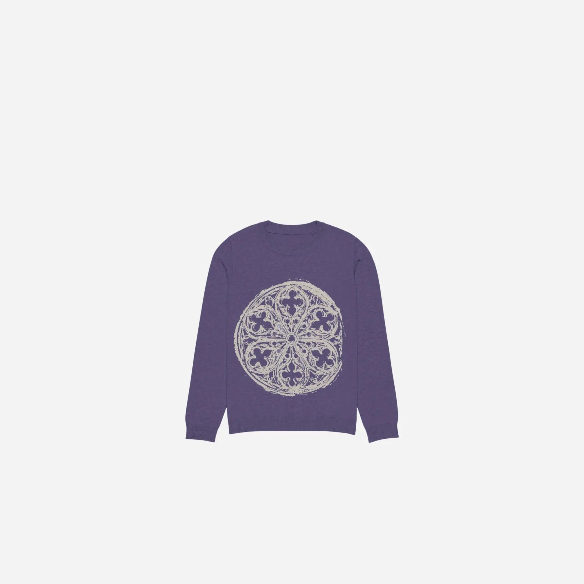 Purple Church Grunge Gothic Design Knit Hominus Denim