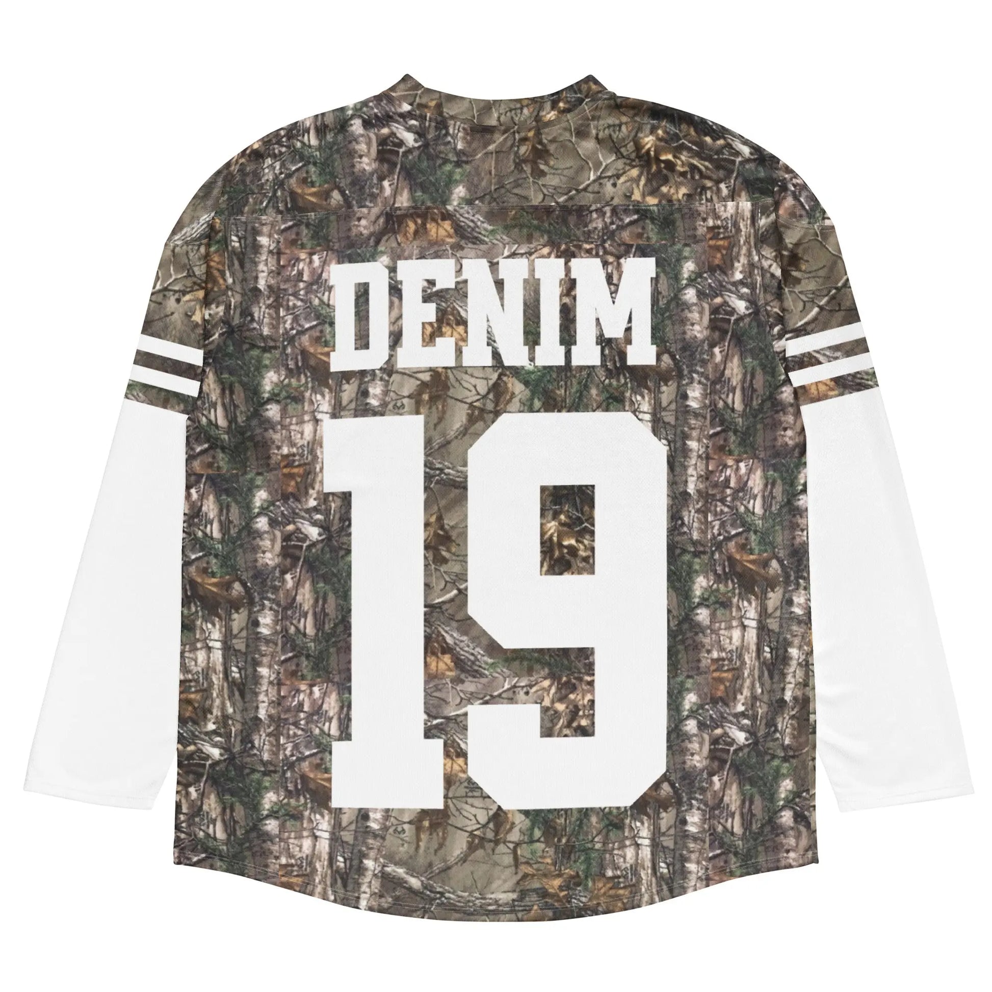 Recycled hockey fan jersey Hominus Denim