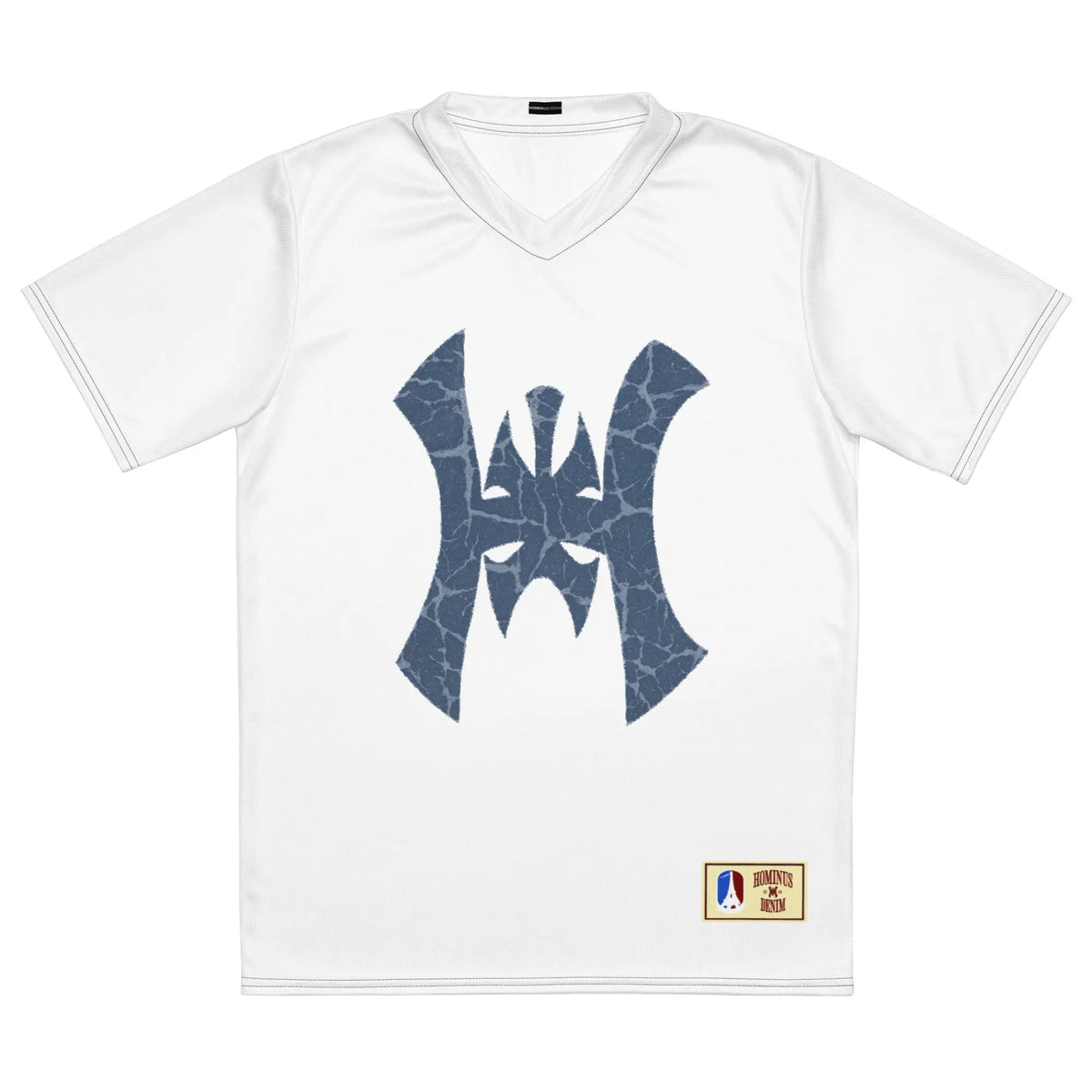 Recycled unisex sports jersey Hominus Denim