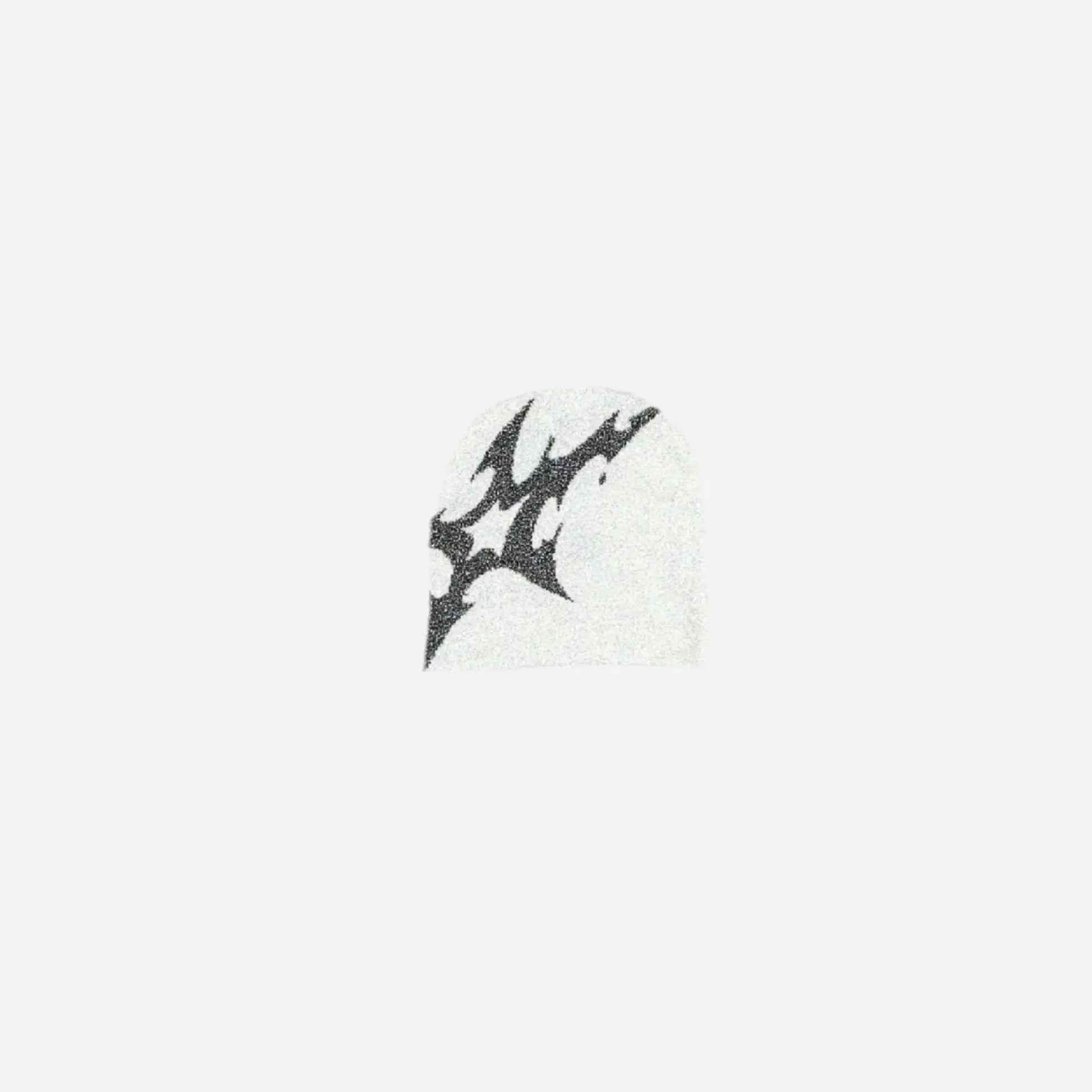 Retro Y2K Shuriken Design Beanie Hominus Denim