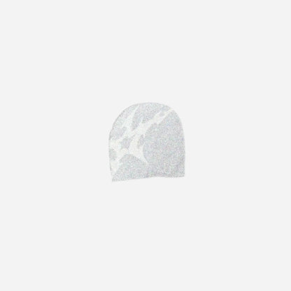 Retro Y2K Shuriken Design Beanie Hominus Denim