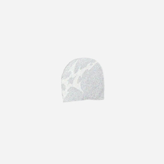 Retro Y2K Shuriken Design Beanie Hominus Denim