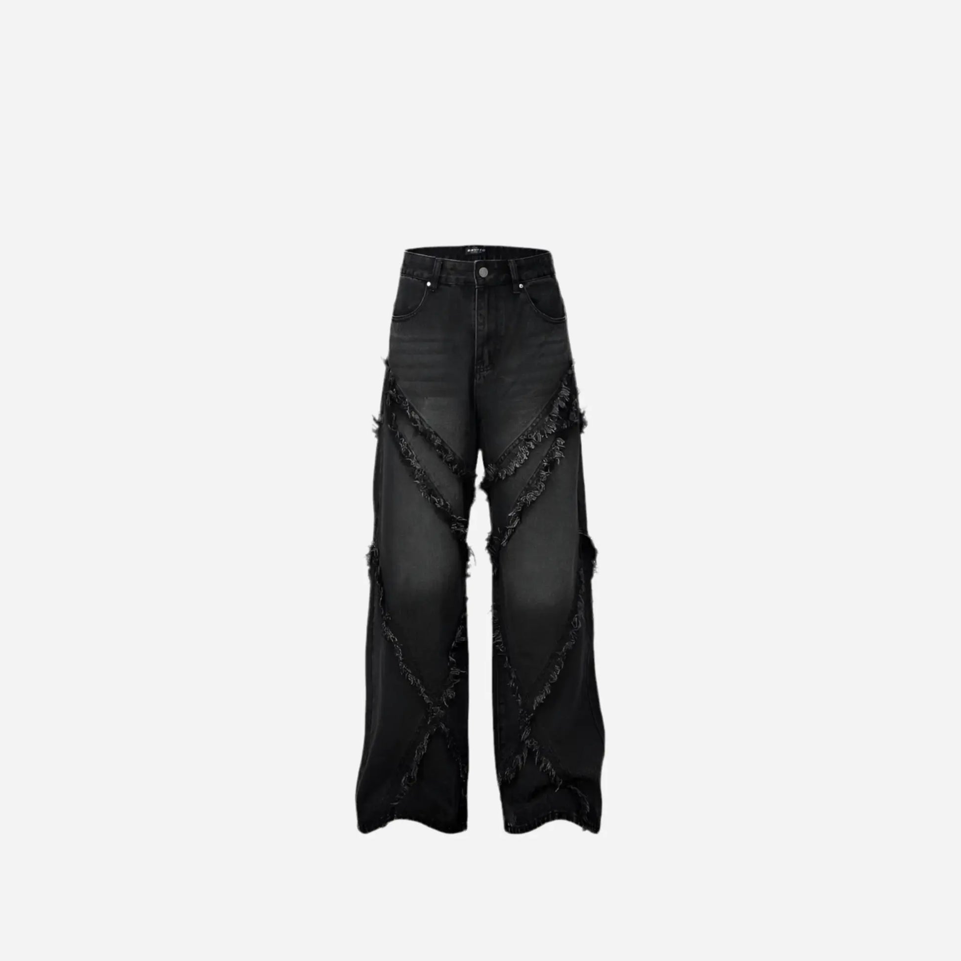 Ripped Distressed Baggy Denim Jean Hominus Denim