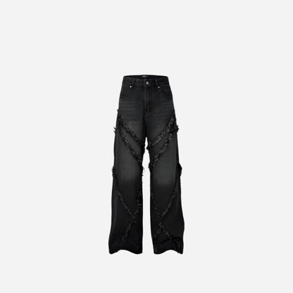 Ripped Distressed Baggy Denim Jean Hominus Denim