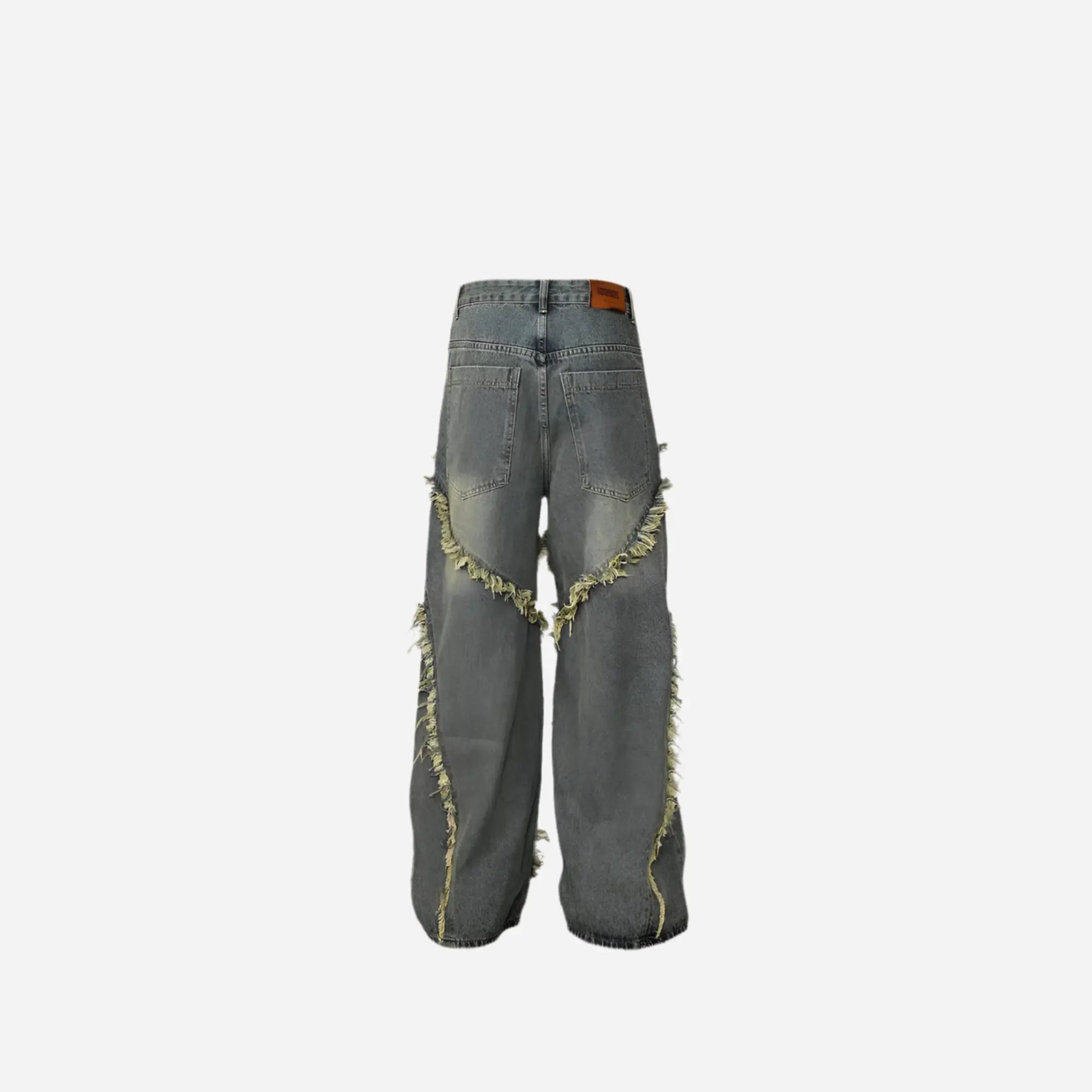 Ripped Distressed Baggy Denim Jean Hominus Denim