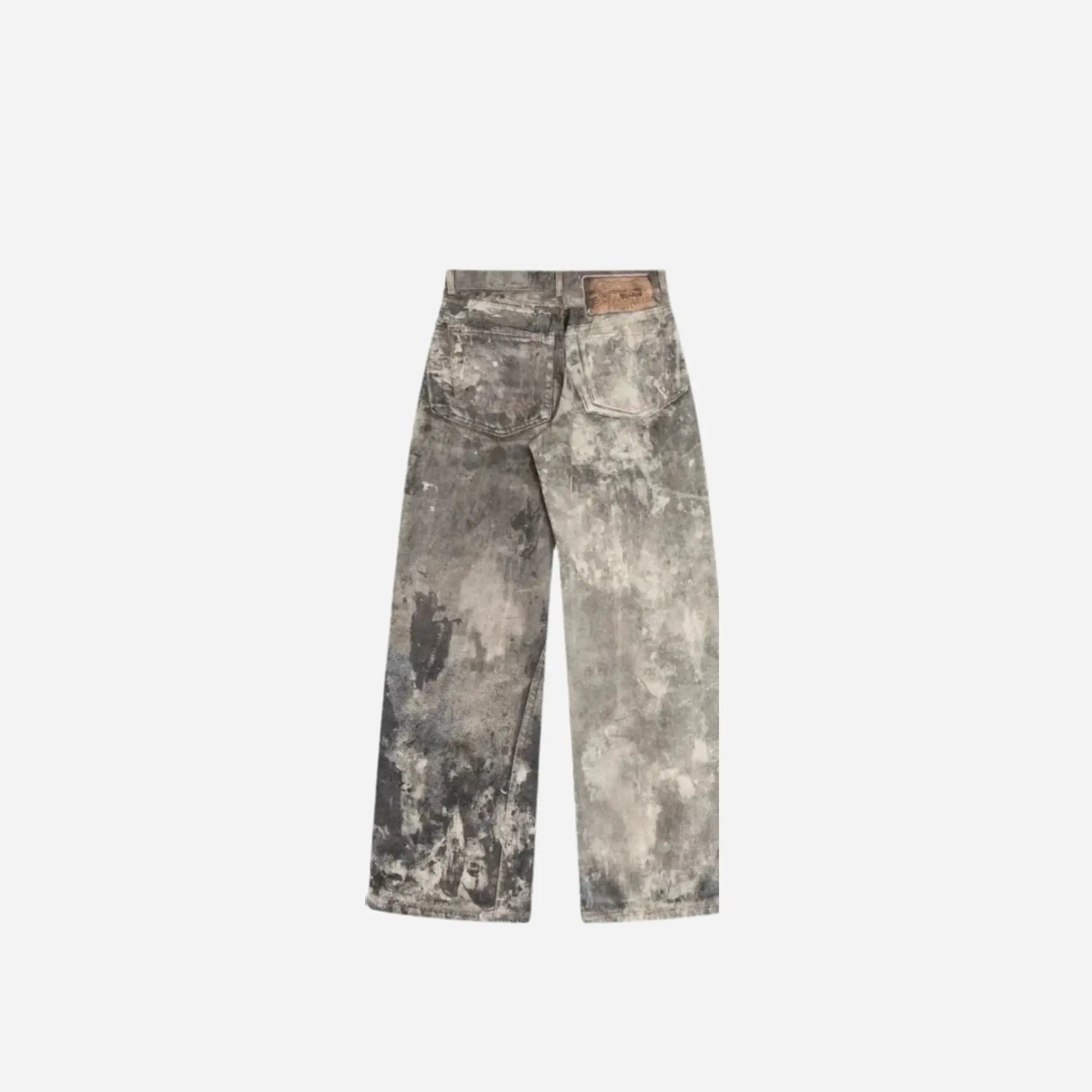 Splatter Paint Mud Washed Jean Hominus Denim