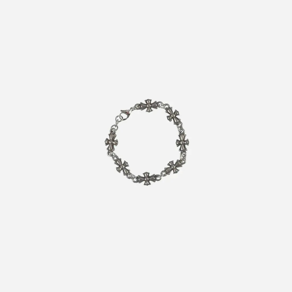 Stainless Gothic Vintage Crosses Bracelet Hominus Denim