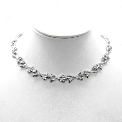 Stainless Steel Z Letter Chain Necklace