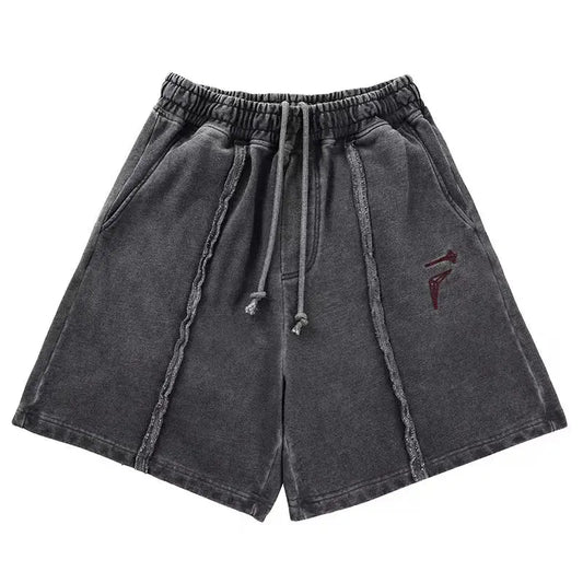 Stitched-cut sports casual shorts Hominus Denim