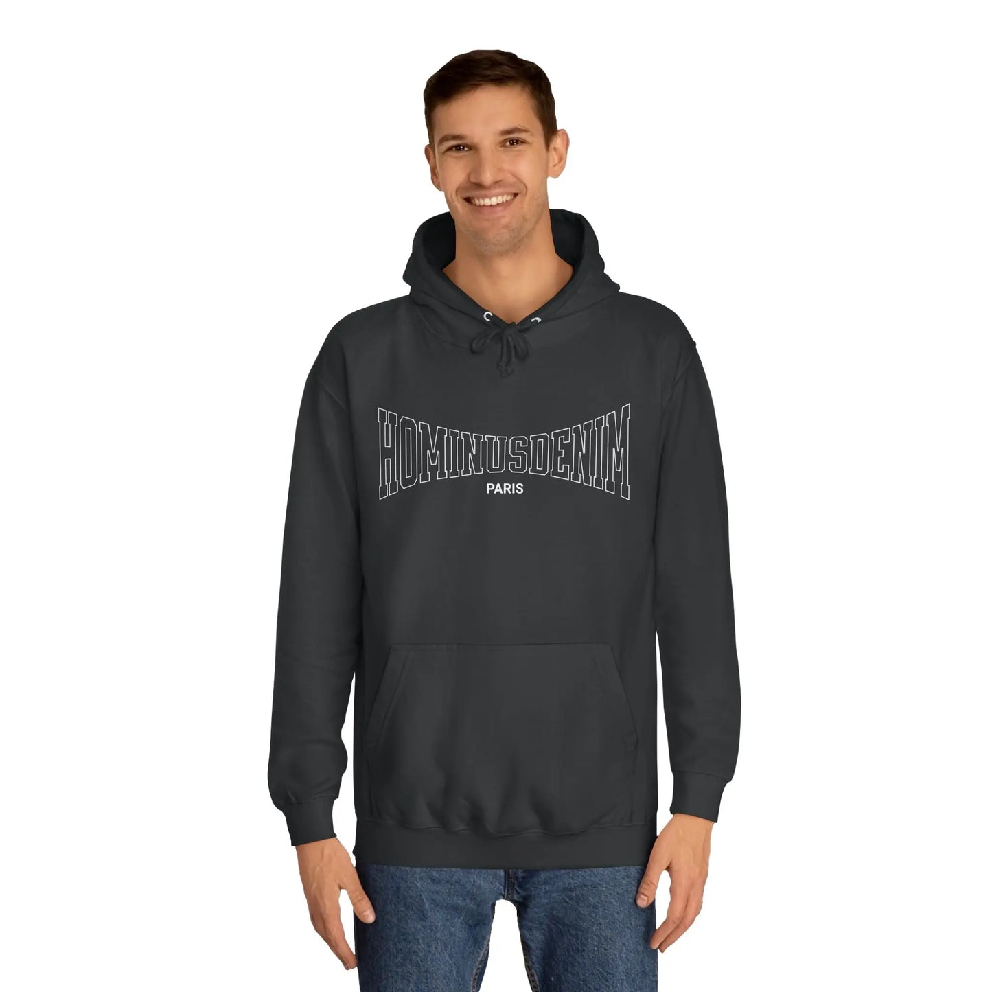 Stylish College Hoodie, Unisex Sweatshirt, Casual Wear, Gift for Students, Cozy Apparel, Trendy Fashion Printify