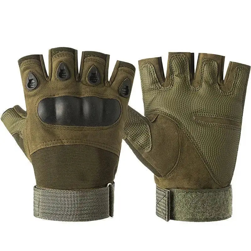 Tactical Gloves Steel Safety Outdoor Cycling Equipment Brass Knuckle Motorcycle Powersports Racing Bicycle Selcycle Self Defence Hominus Denim