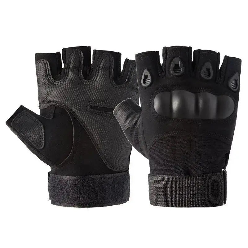 Tactical Gloves Steel Safety Outdoor Cycling Equipment Brass Knuckle Motorcycle Powersports Racing Bicycle Selcycle Self Defence Hominus Denim