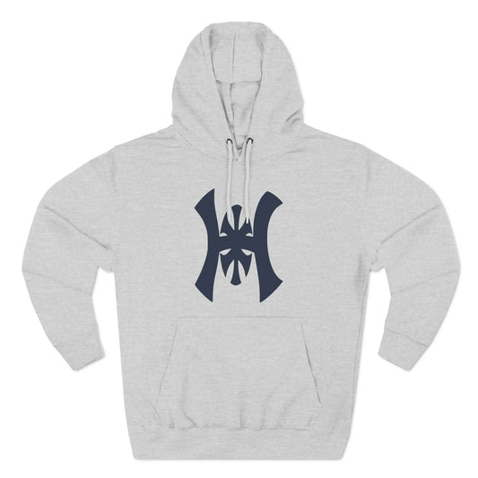 Three-Panel Fleece Hoodie Printify