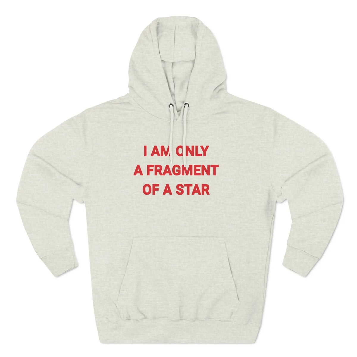Three-Panel Fleece Hoodie Printify
