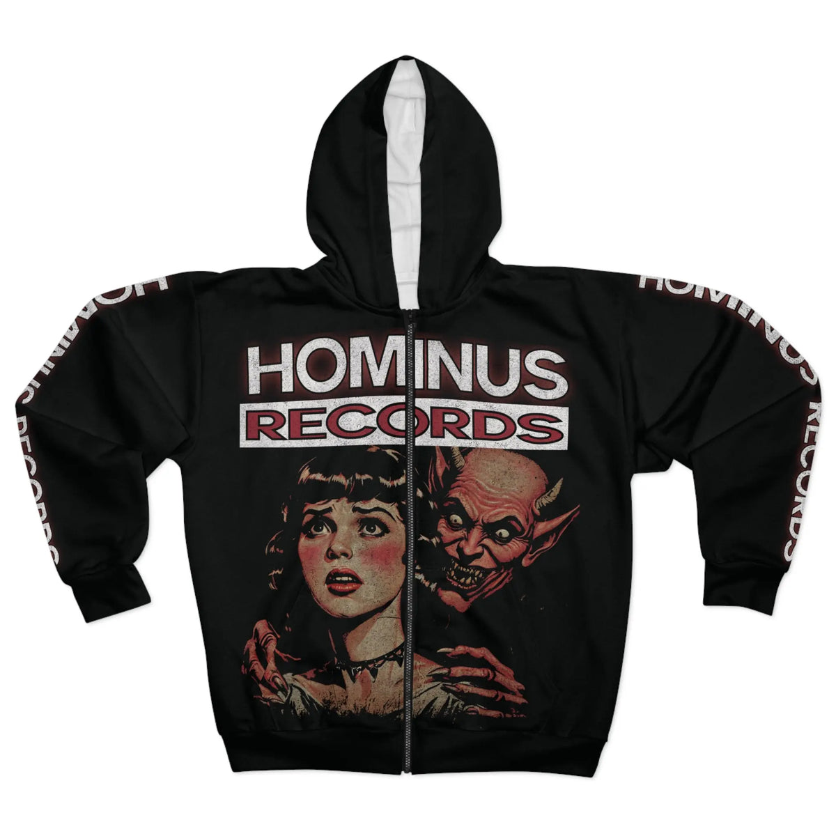 Unisex Zip Hoodie (AOP) Printify
