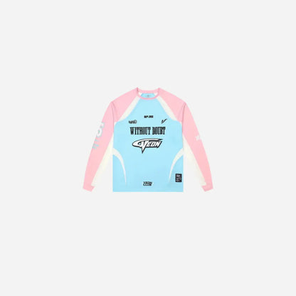 Vintage Color Blocking Racing Long Sleeve Tee Hominus Denim